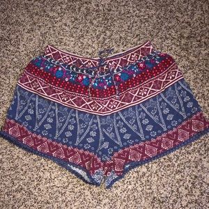 Boho Drawstring Shorts